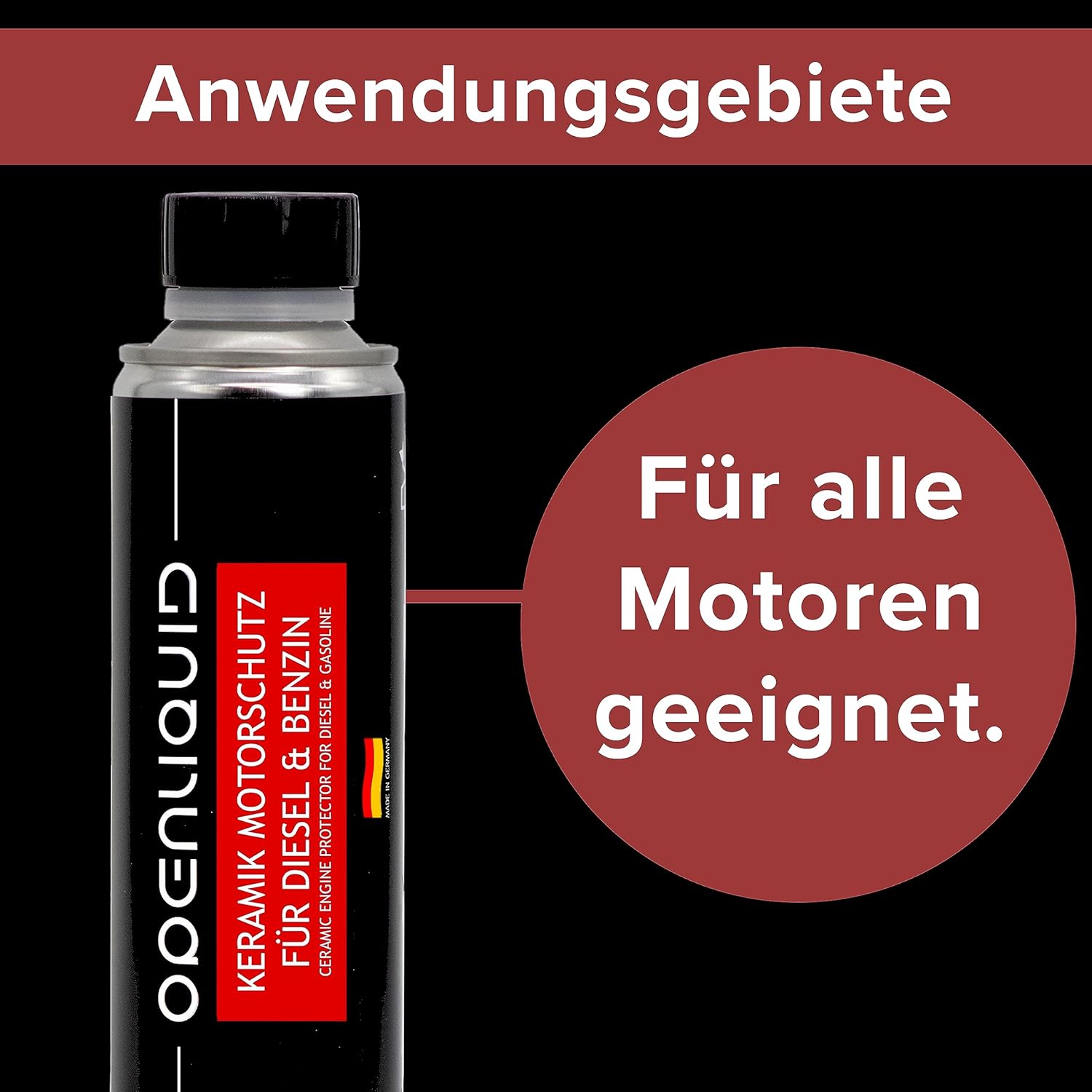 Keramik Motorschutz - Diesel & Benzin - Additiv für Auto - 300 ml