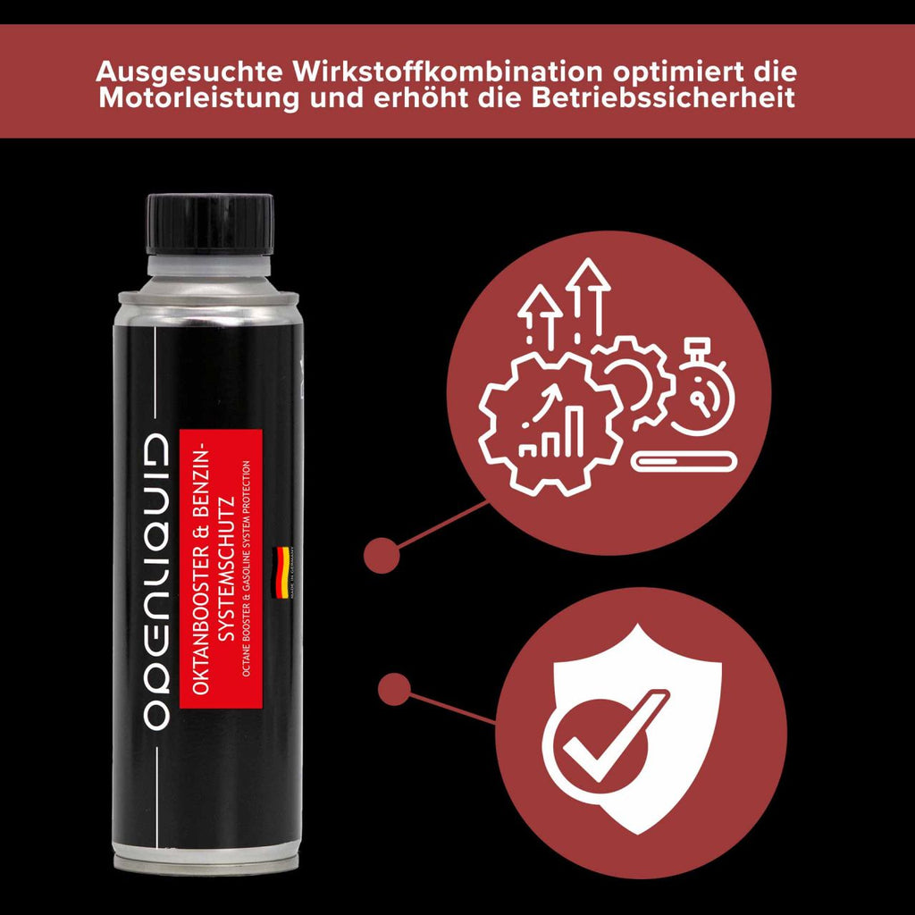 Oktanbooster & Benzin Systemschutz 300 ml